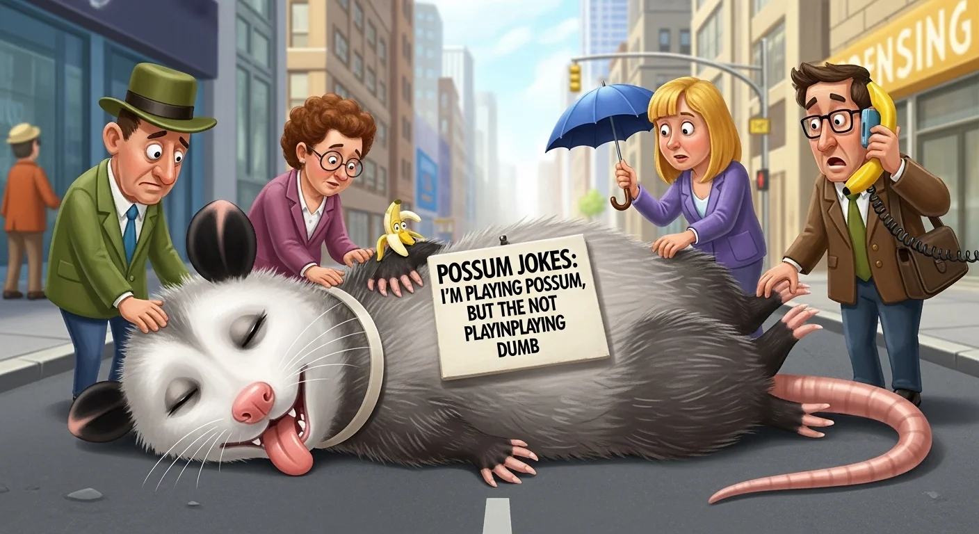 Possum jokes one liners