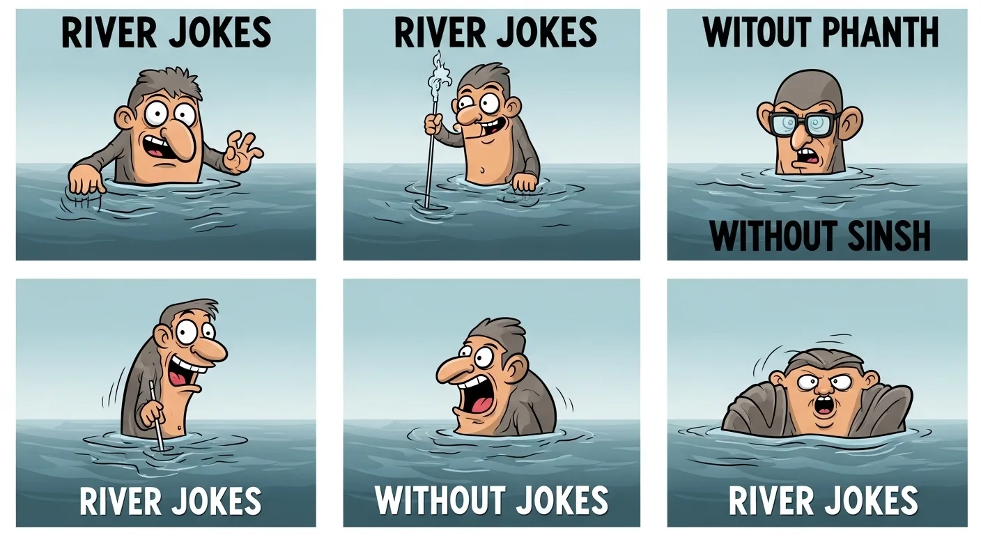 River jokes in English