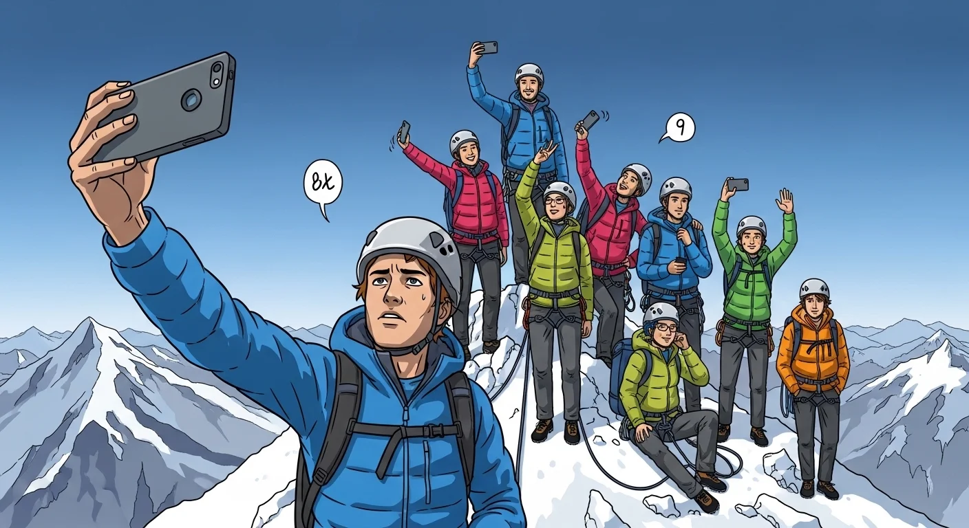 Rock climbing jokes one liners