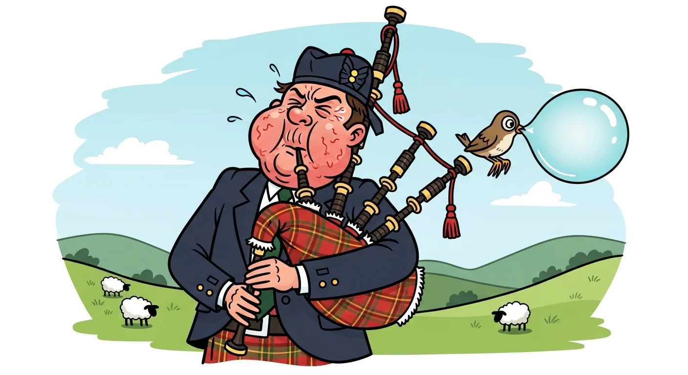 Short bagpipe jokes