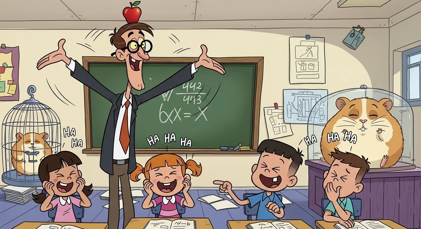 Short classroom jokes