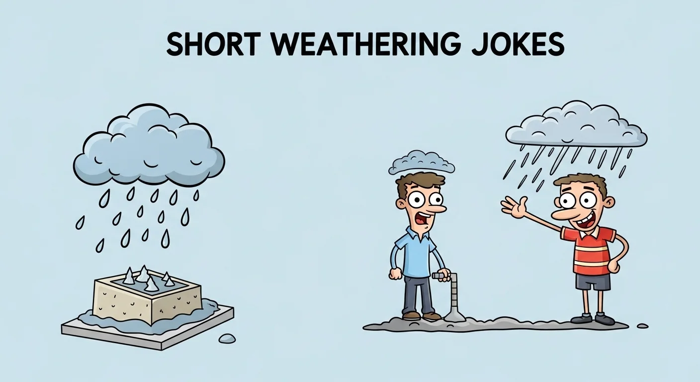 Short weathering jokes