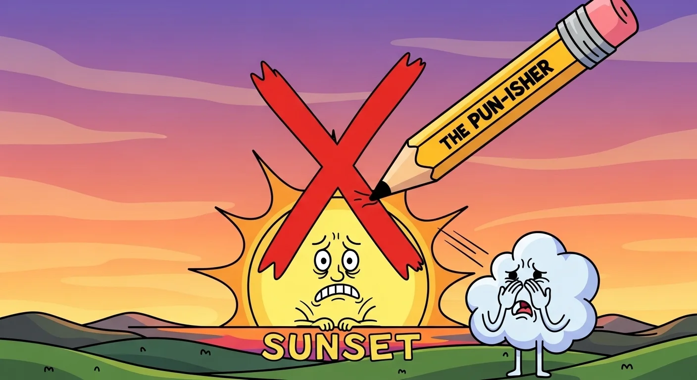 Sunset puns one liners