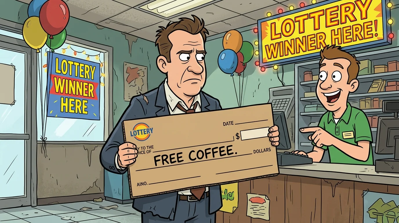 Lottery jokes one liners