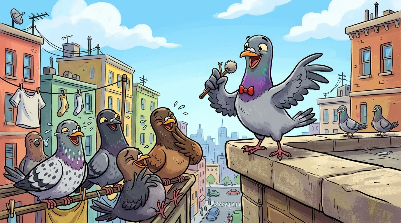 Pigeon jokes one-liners