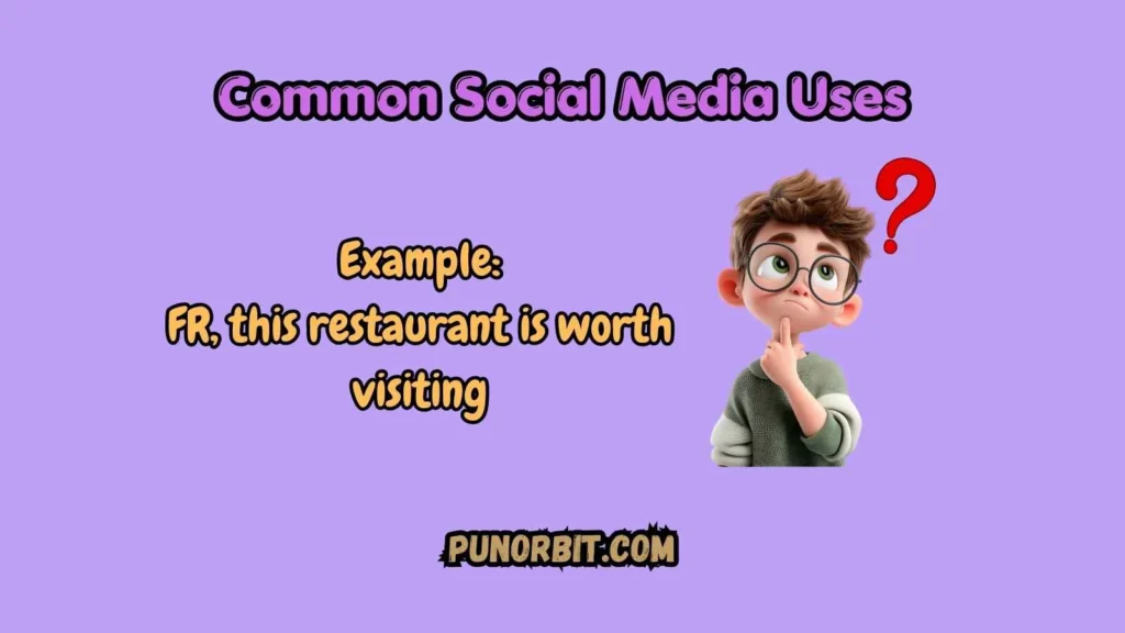Common Social Media Uses