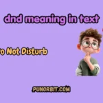 dnd meaning in text