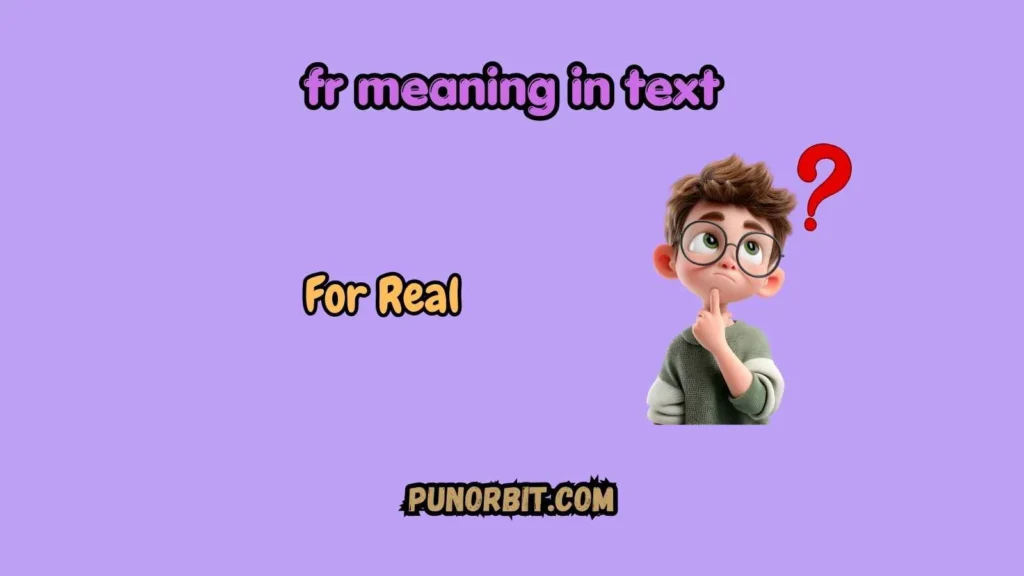 fr meaning in text