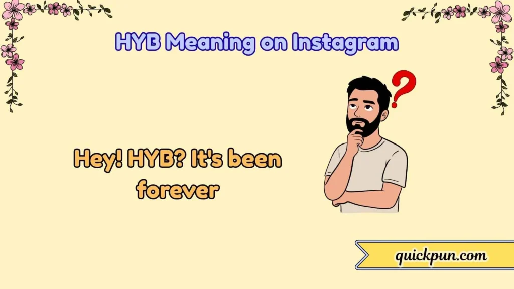 HYB Meaning on Instagram
