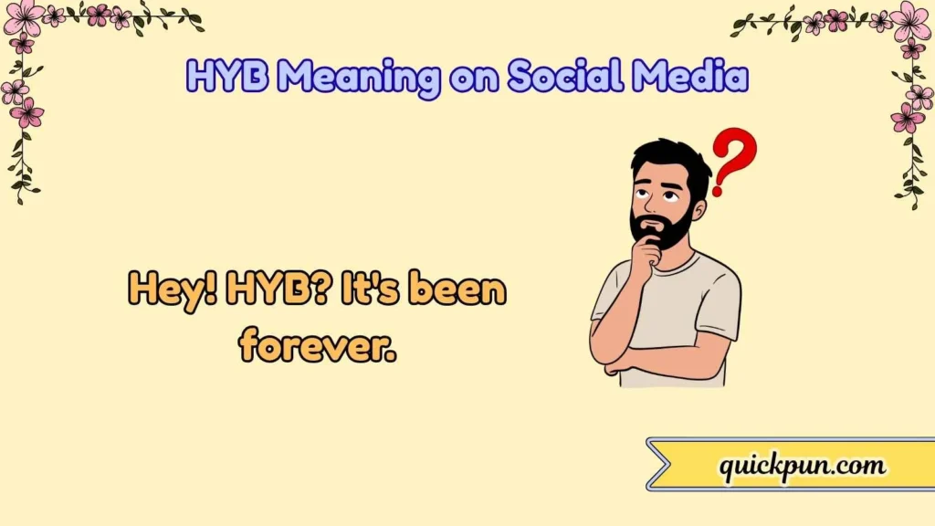 HYB Meaning on Social Media