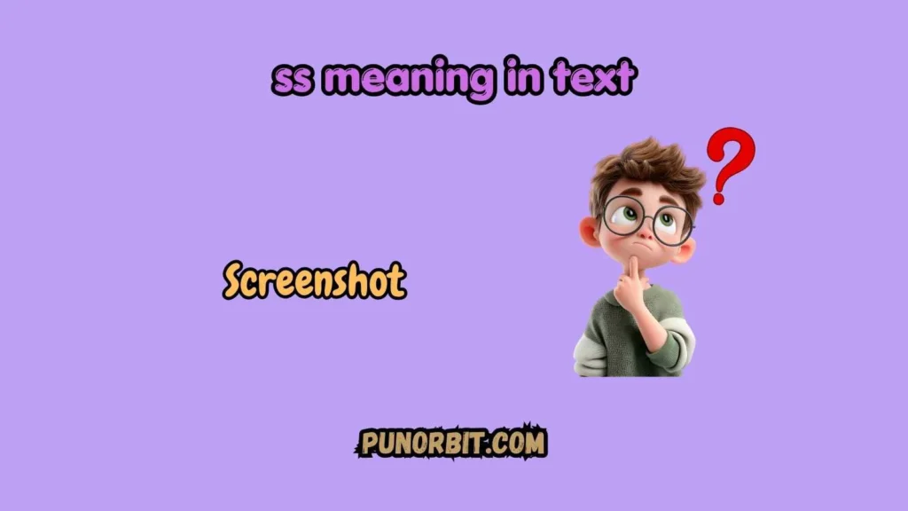 ss meaning in text