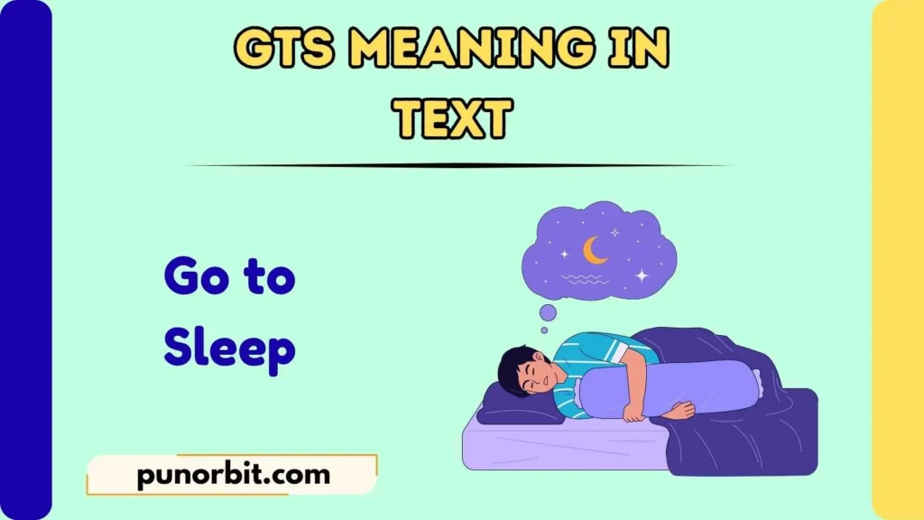 GTS Meaning in Text