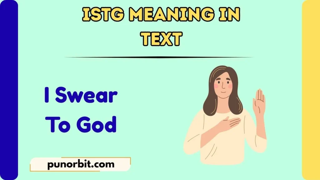 ISTG Meaning in Text