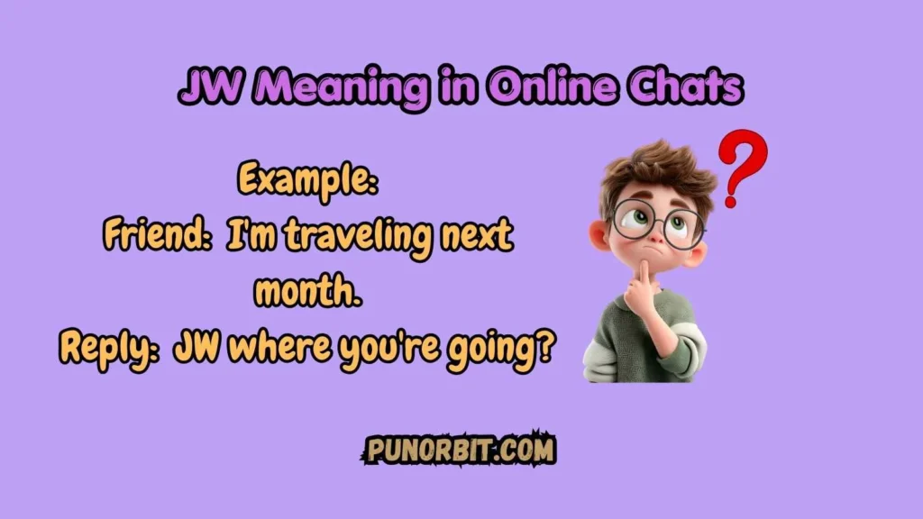 JW Meaning in Online Chats