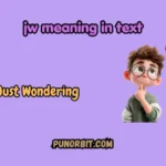 jw meaning in text