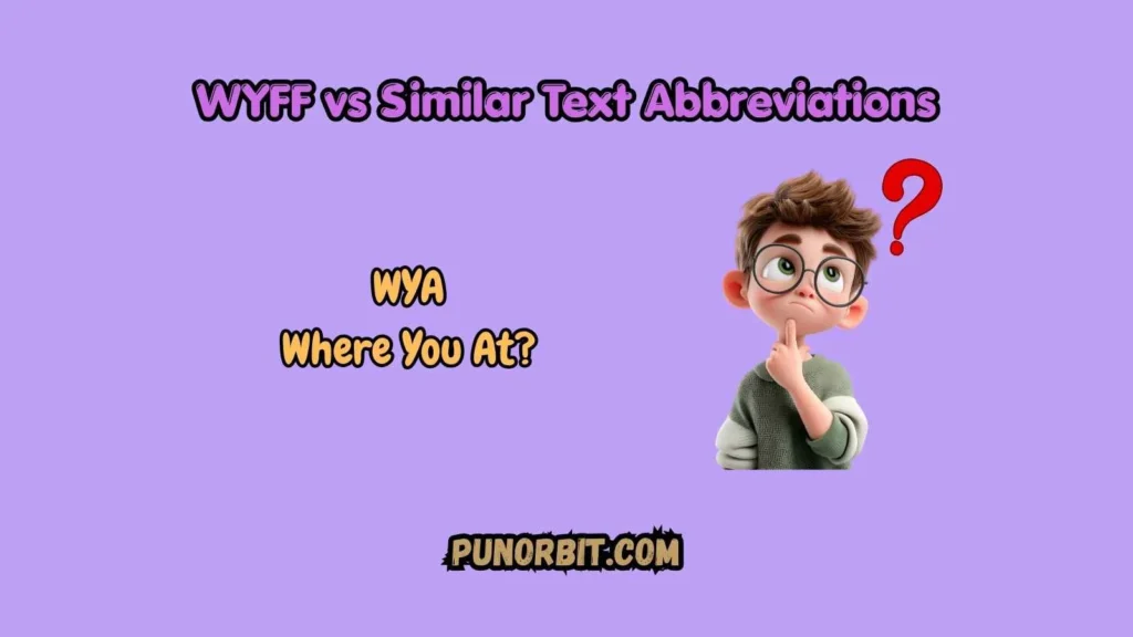 WYFF vs Similar Text Abbreviations